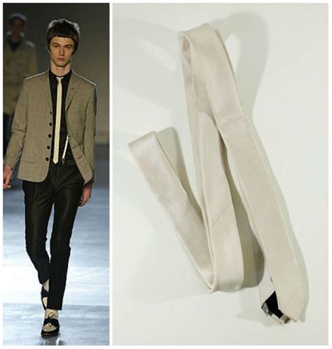 dior homme's skinny silk spider tie